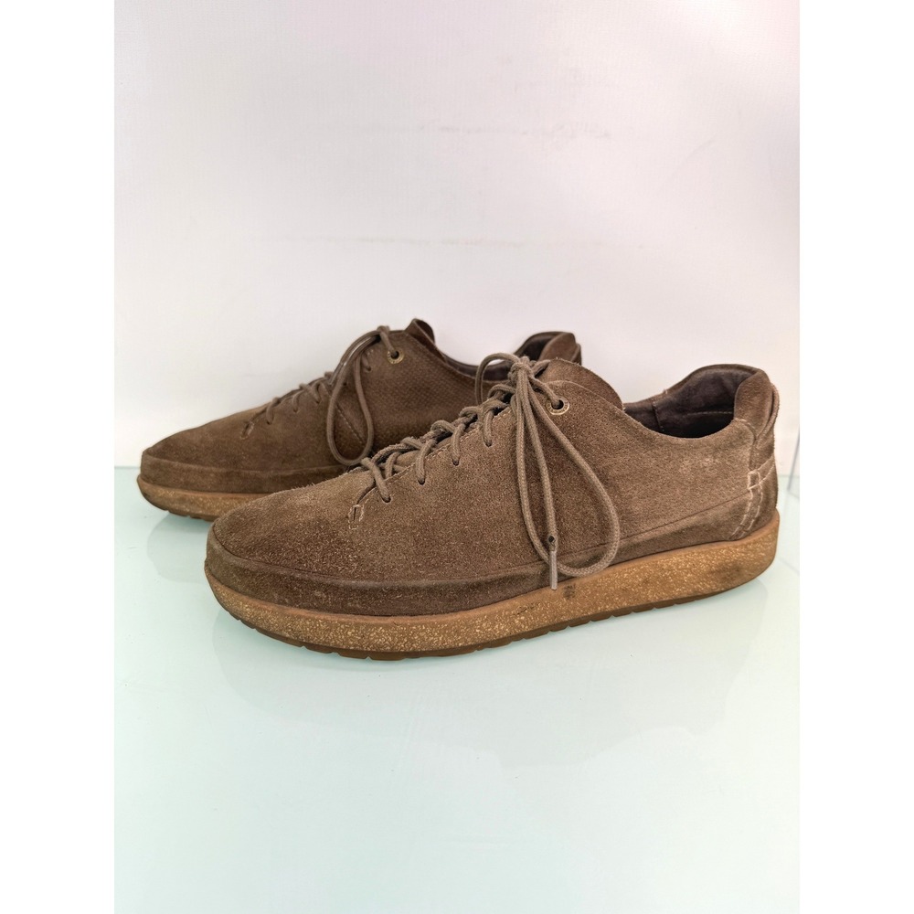 Birkenstock Shoes Mens 40 Brown Suede Low Top Casual Minimal Gorpcore Streetwear - Picture 2 of 10